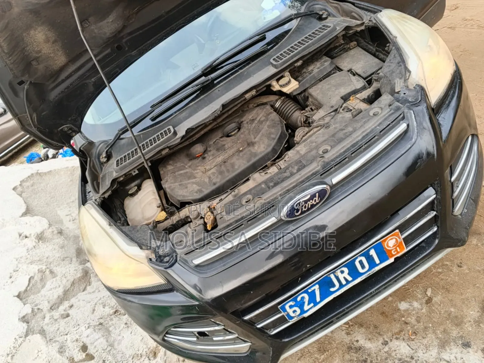 Ford Escape S 4dr SUV (2.5L 4cyl 6A) 2015 Black