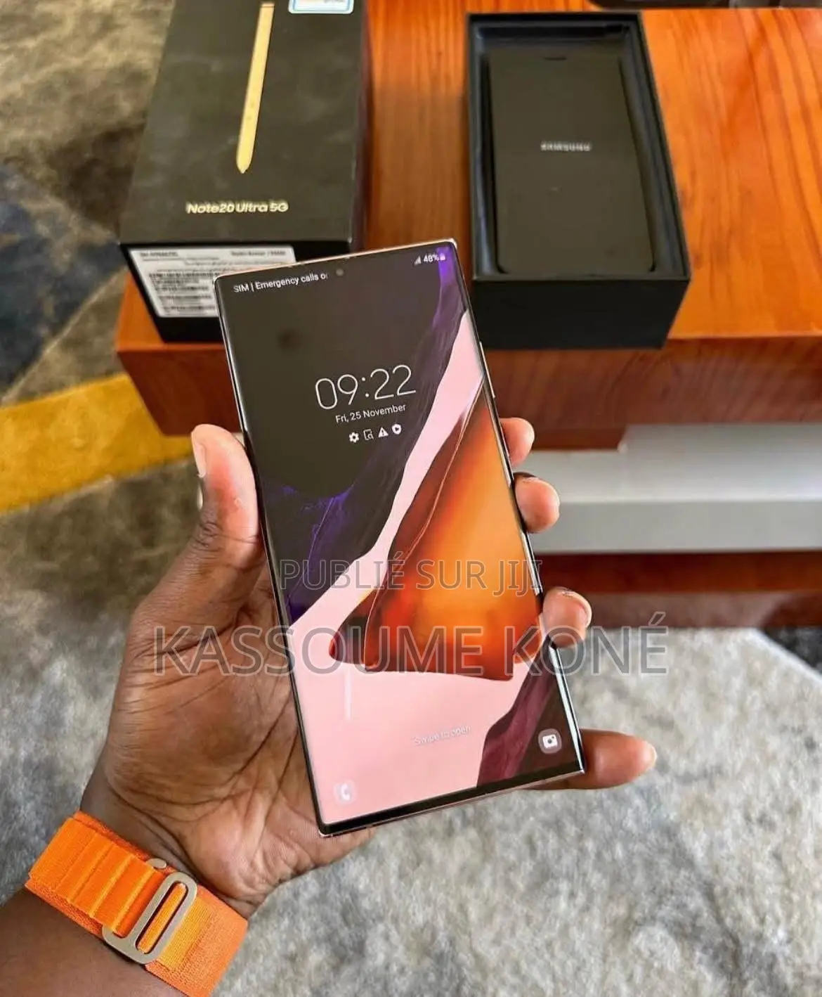 Samsung Galaxy Note 20 Ultra 512 GB Doré