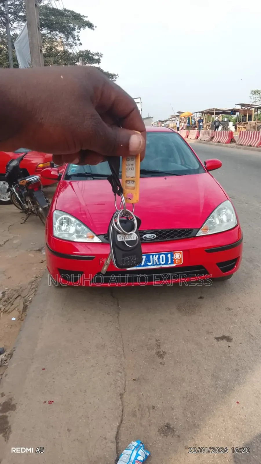 Ford Focus 2002 Rouge