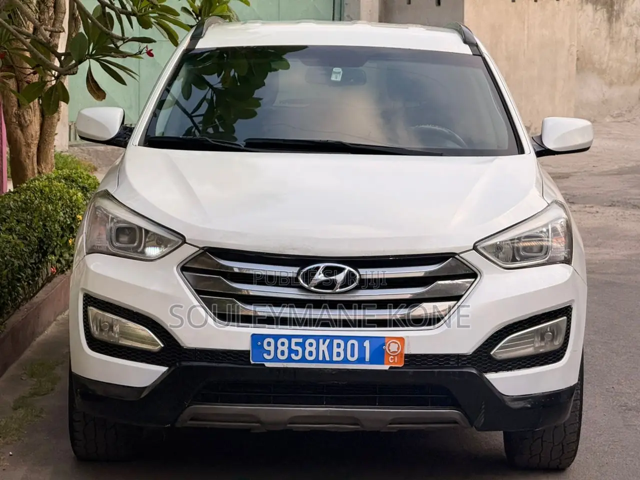 Hyundai Santa Fe 2015 Blanc
