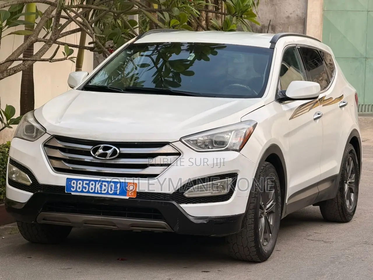 Hyundai Santa Fe 2015 Blanc