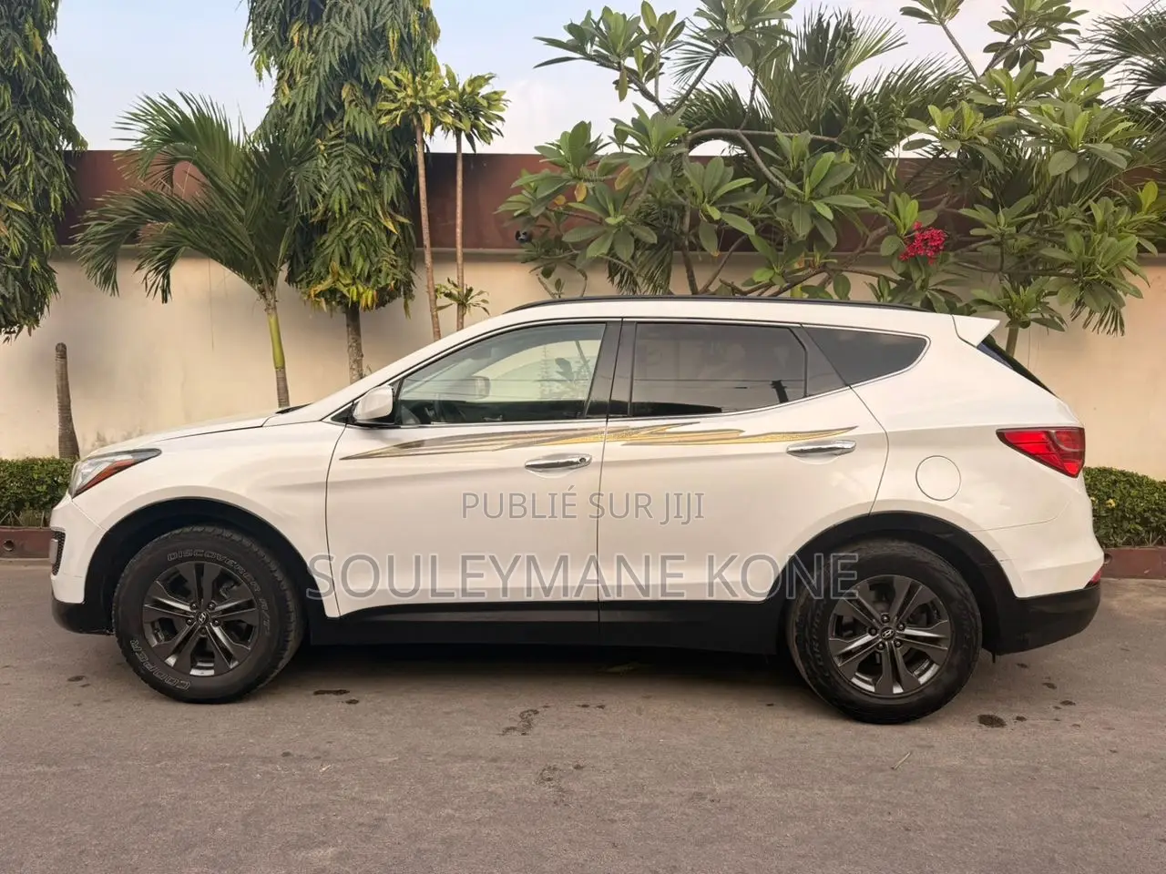 Hyundai Santa Fe 2015 Blanc