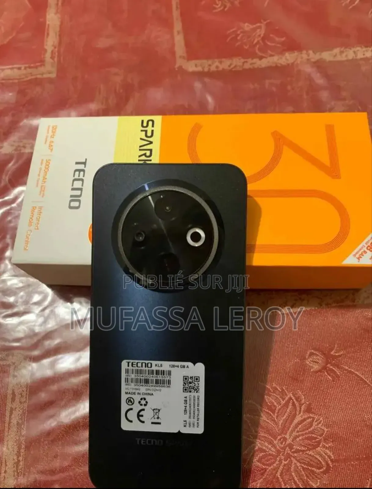 New Tecno Spark 30C 128 GB Black