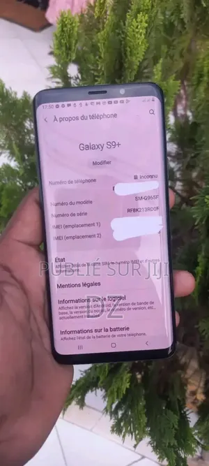 Samsung Galaxy S9 Plus 64 GB Black