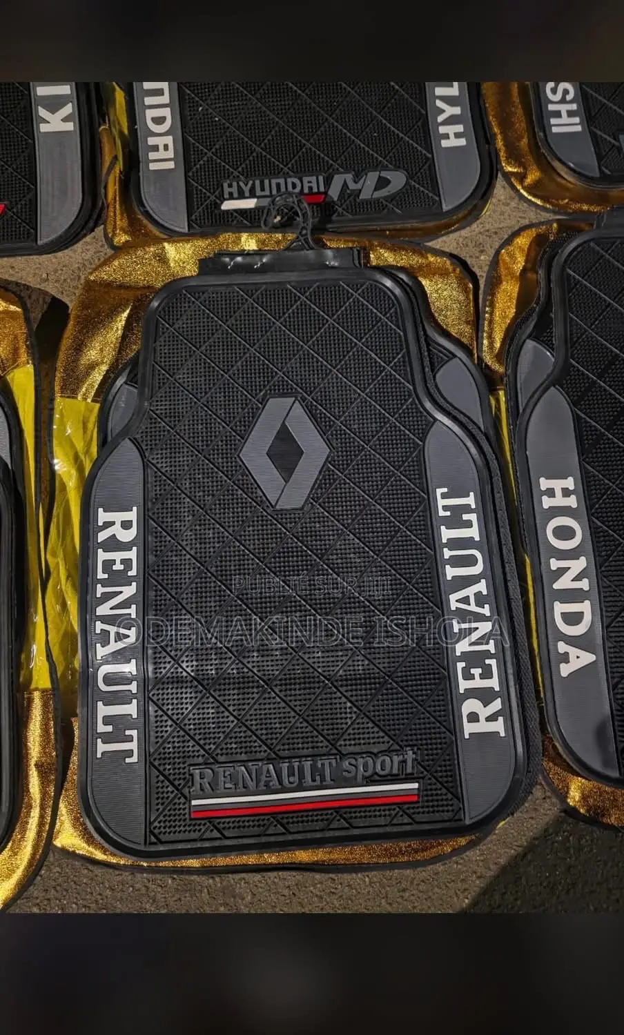 Tapis De Sol Pour Voiture Avec Logo Disponible Pour Tout Marque