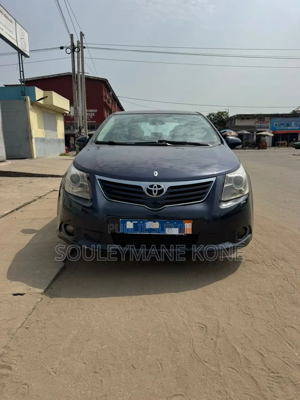 Toyota Avensis 2010 Black