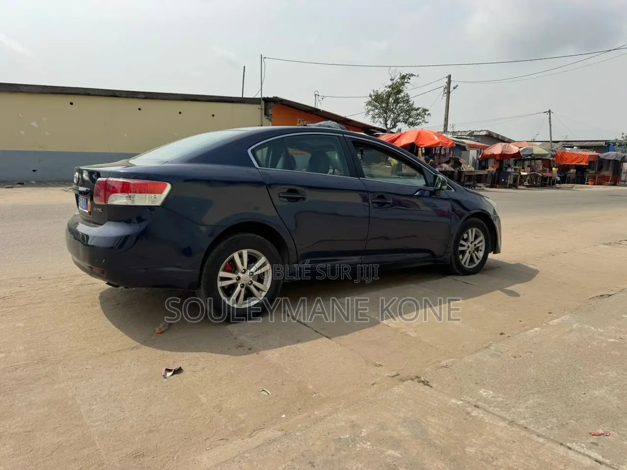 Toyota Avensis 2010 Black