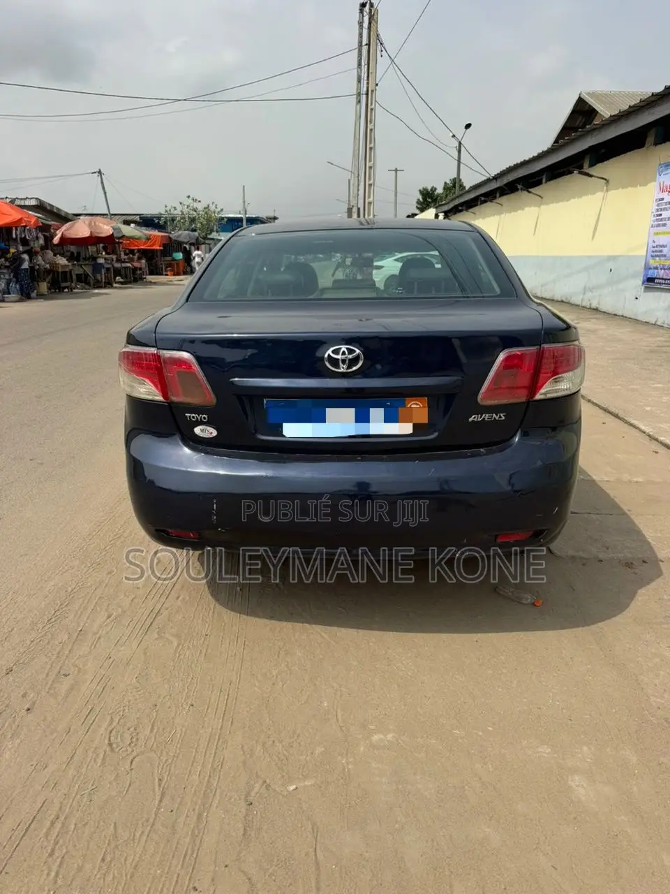 Toyota Avensis 2010 Black