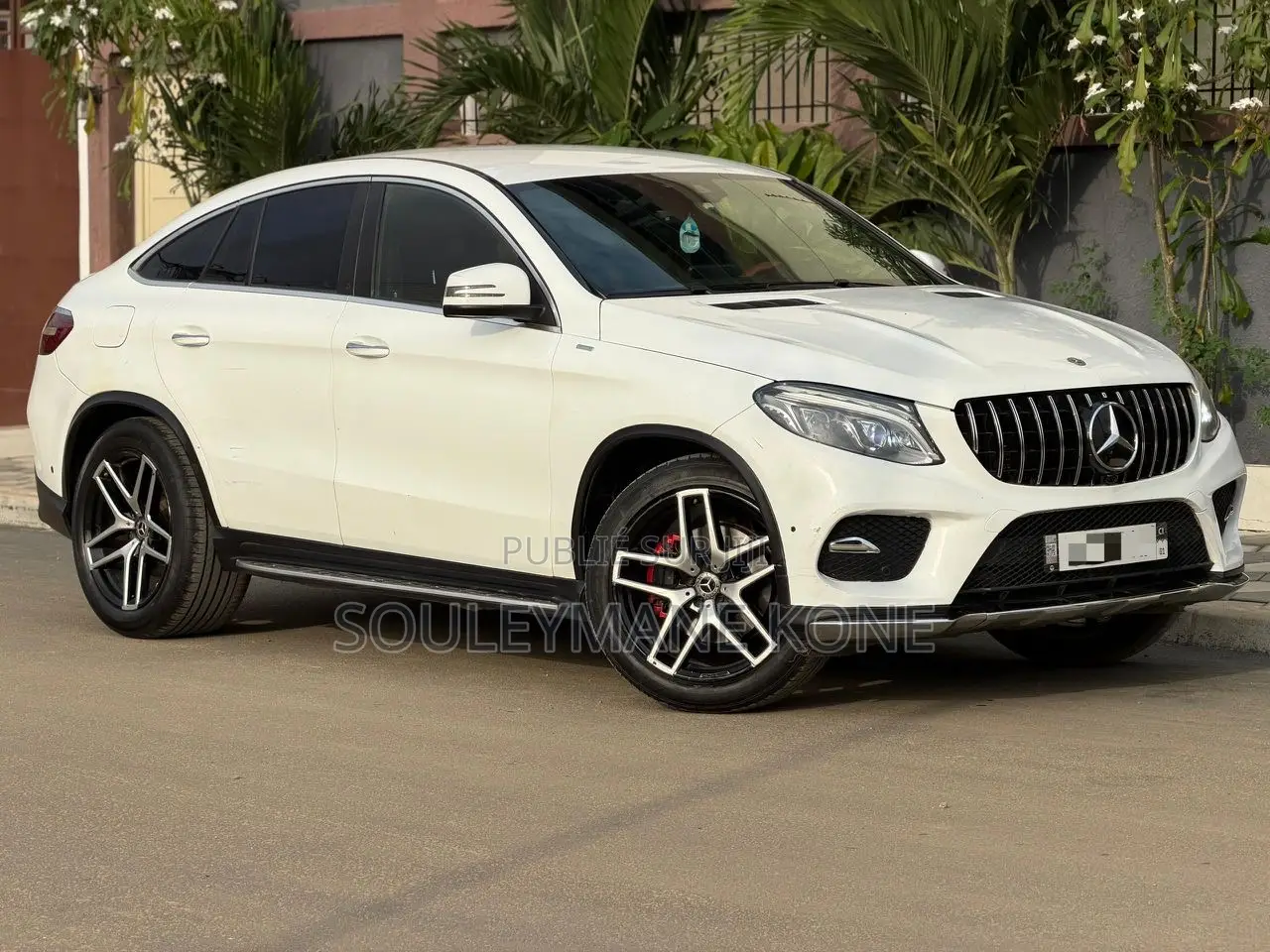 Mercedes-Benz GLE-Class 2018 Blanc