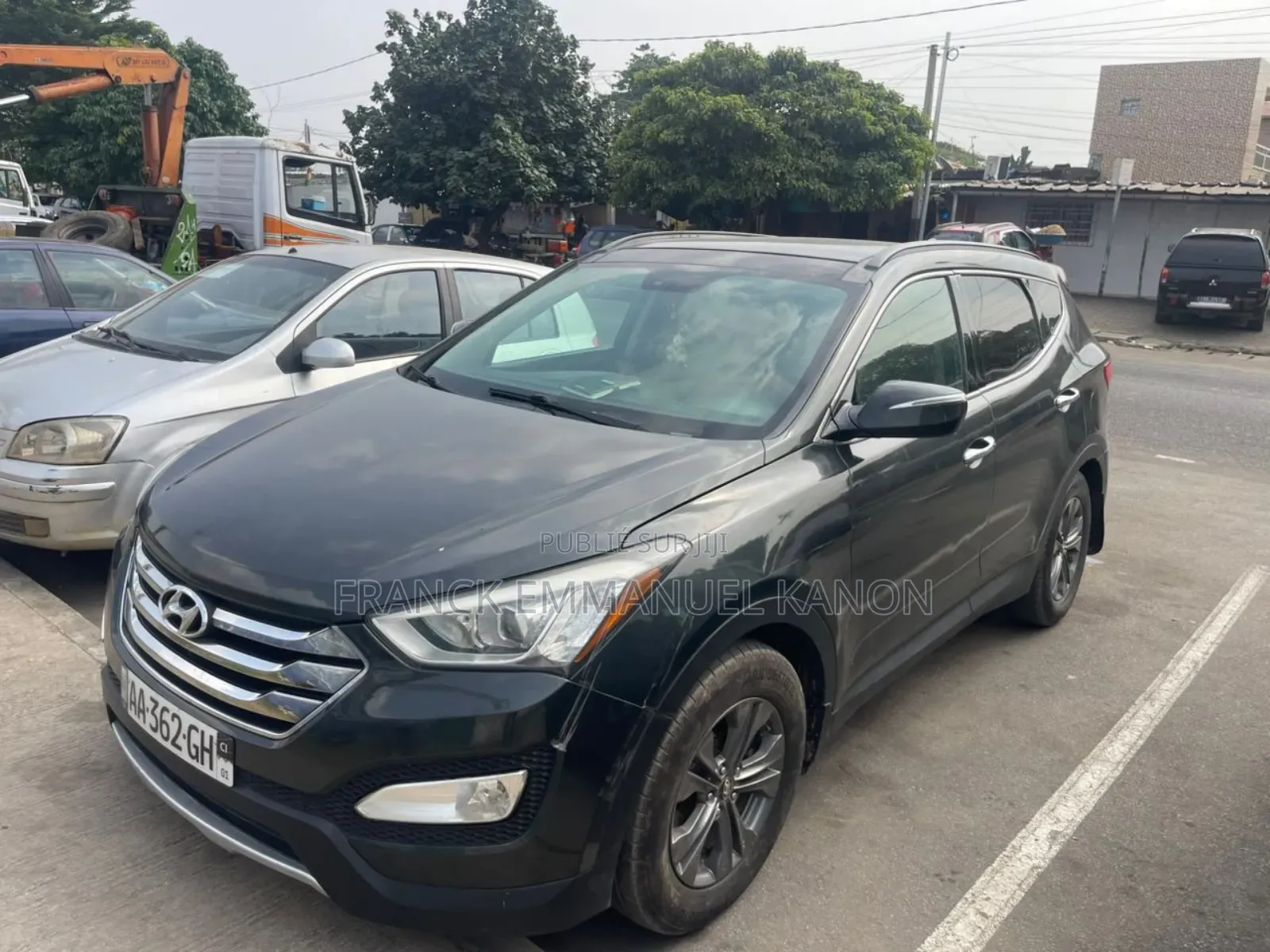 Hyundai Santa Fe Limited Ultimate AWD 2017 Noir Mat