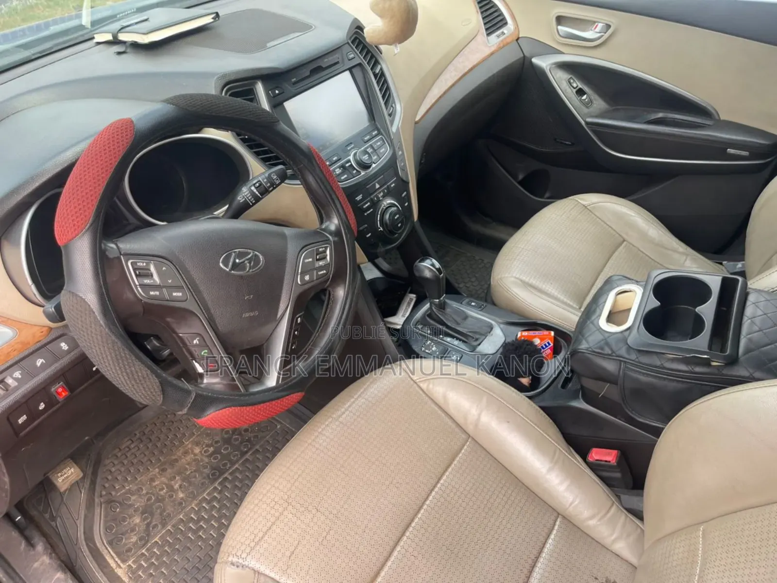 Hyundai Santa Fe Limited Ultimate AWD 2017 Noir Mat