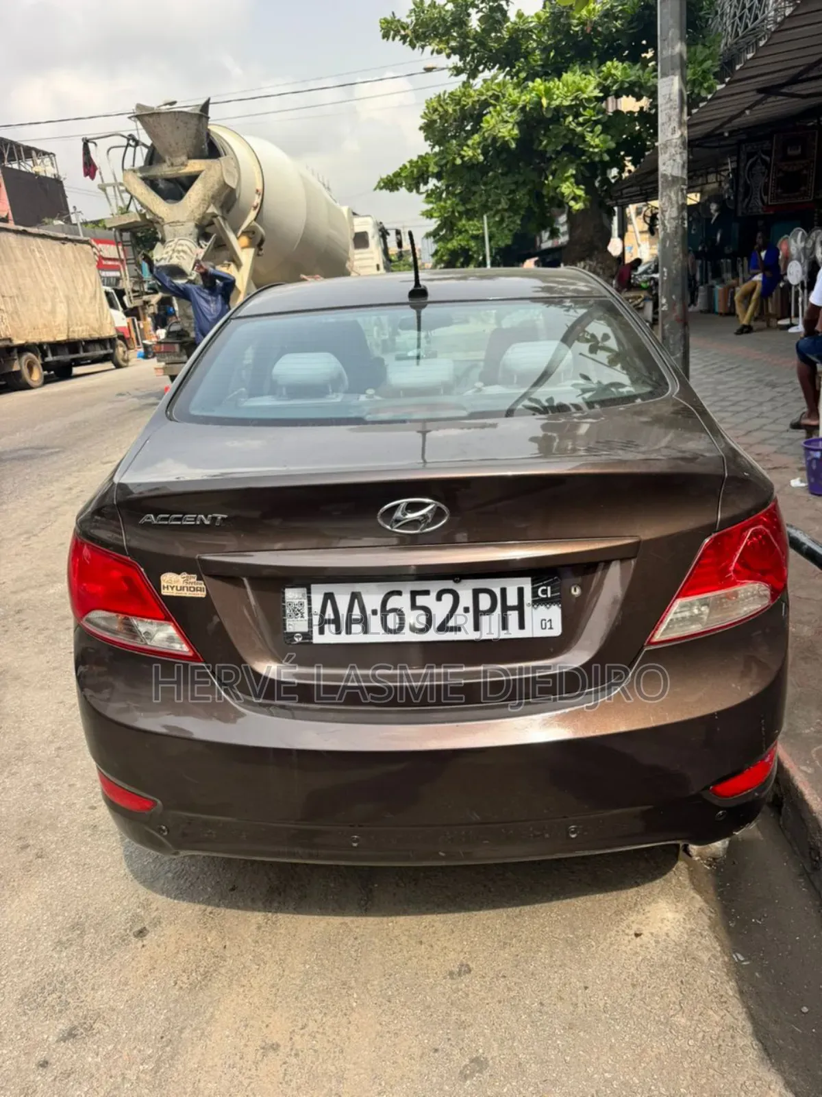 Hyundai Accent 2016 Marron