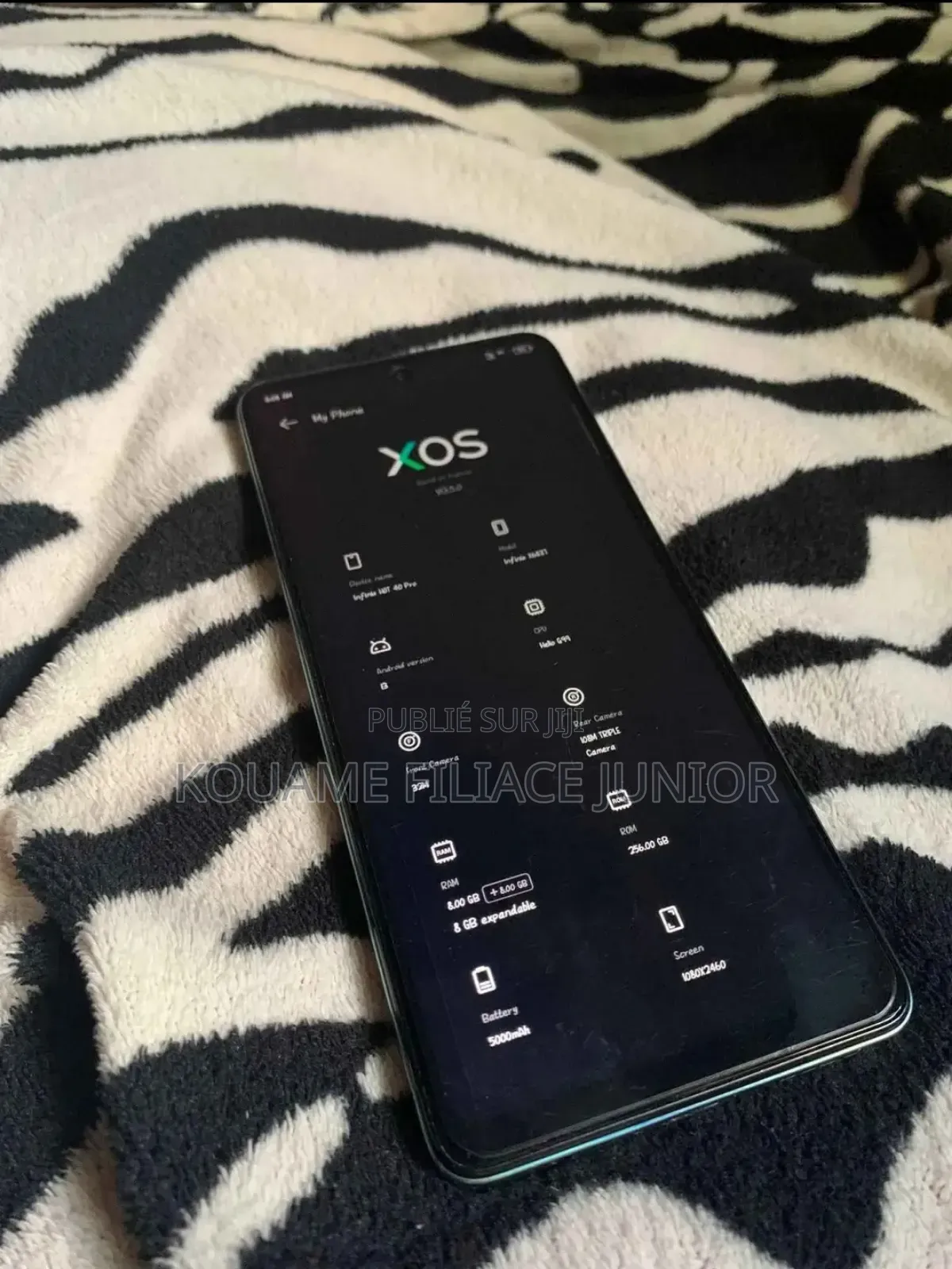 Infinix Hot 40i 256 GB Doré