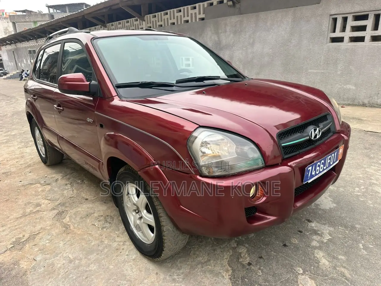 Hyundai Tucson 2006 Rouge