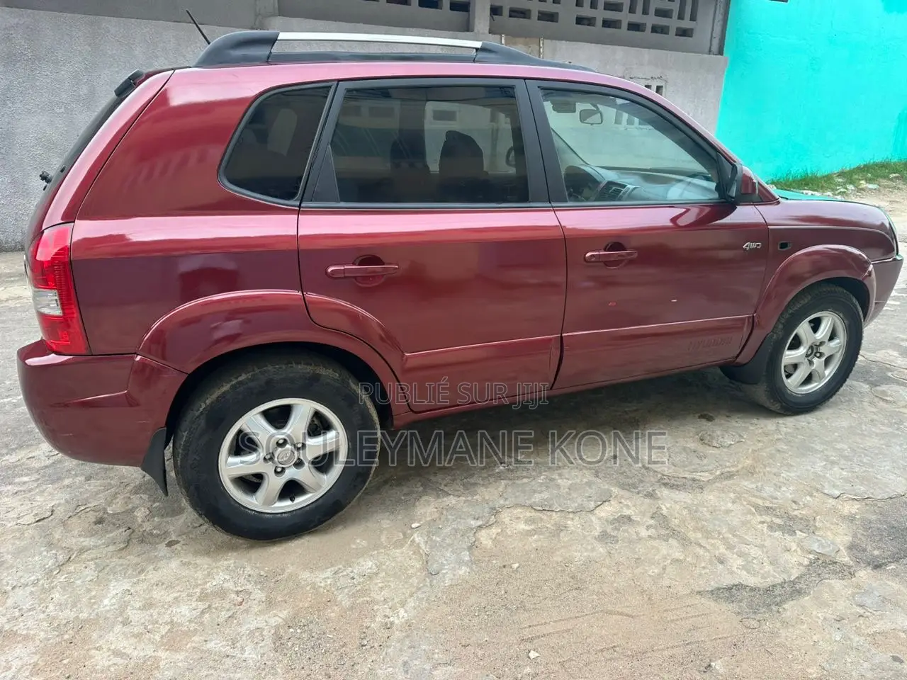 Hyundai Tucson 2006 Rouge