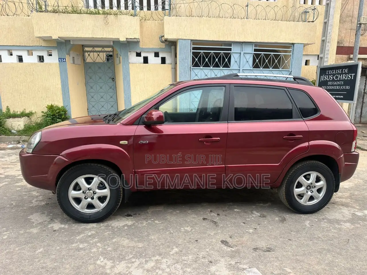 Hyundai Tucson 2006 Rouge