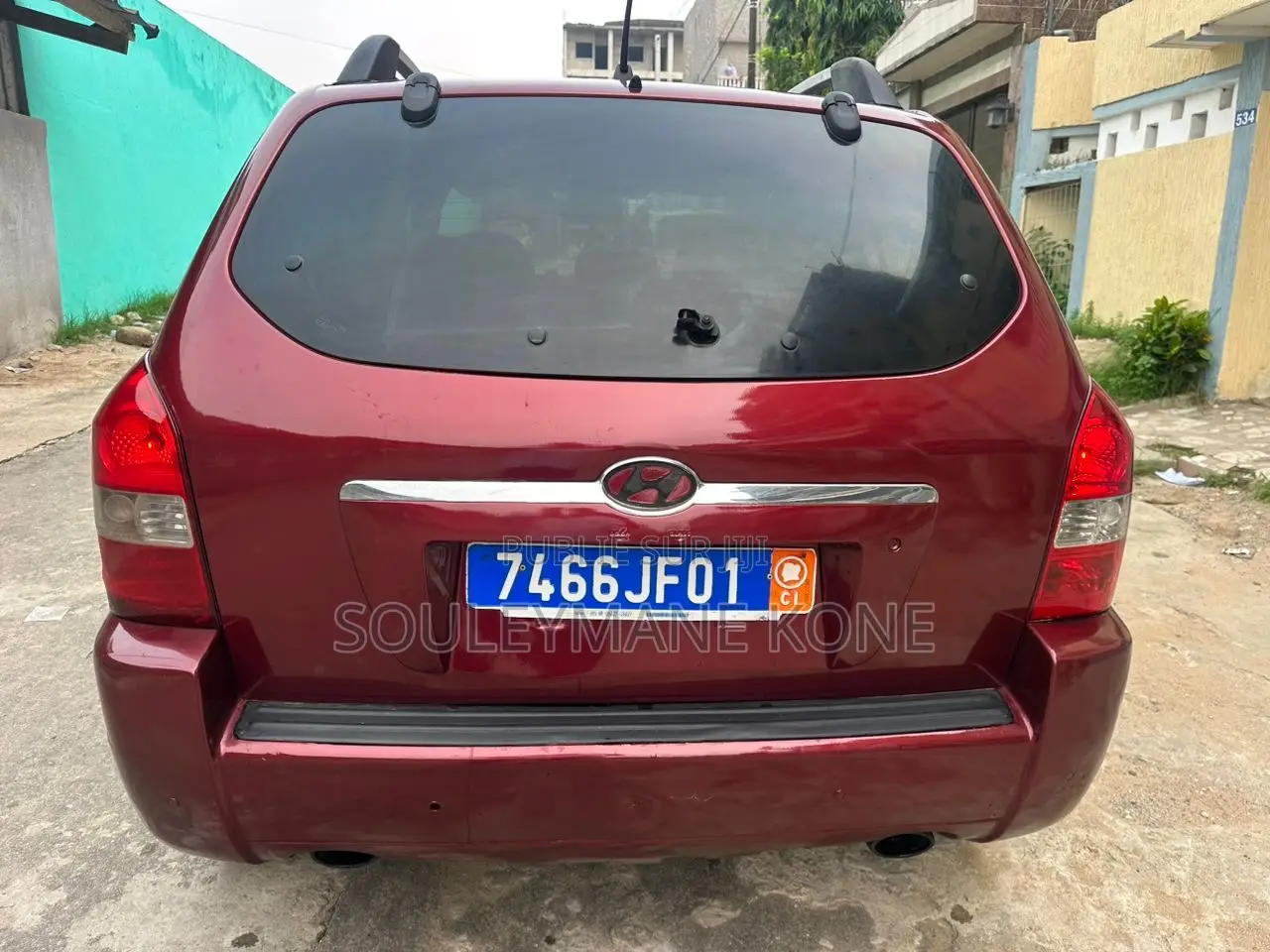 Hyundai Tucson 2006 Rouge