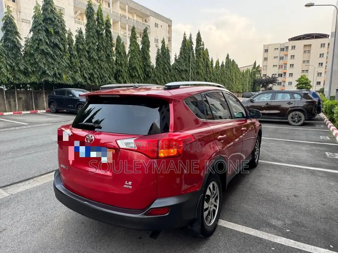 Toyota RAV4 2017 Rouge