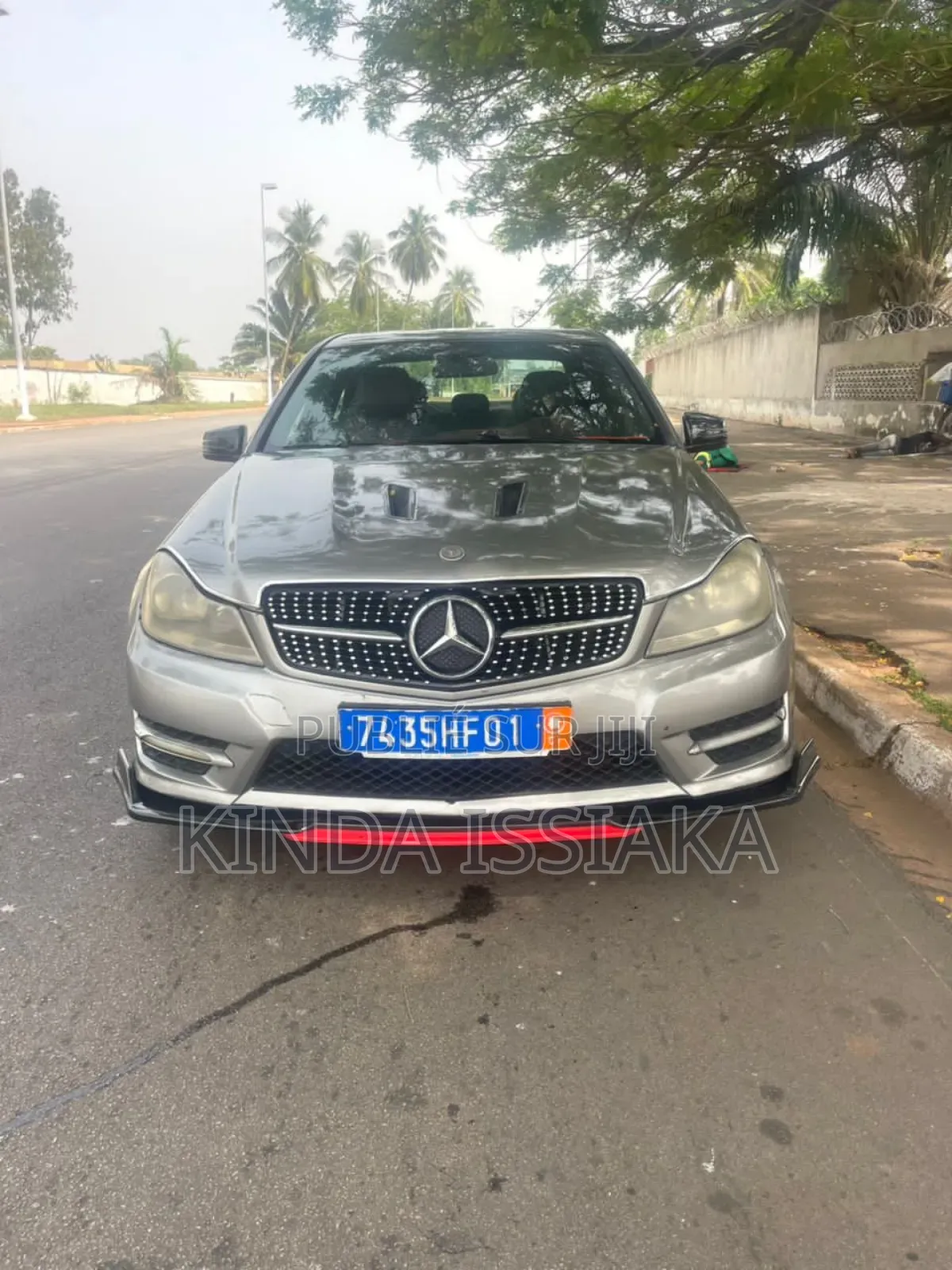 Mercedes-Benz C300 Luxury 4Matic Sedan AWD (3.0L 6cyl 7A) 2012 Gris