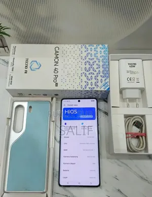 New Tecno Camon 40 Pro 128 GB Blanc