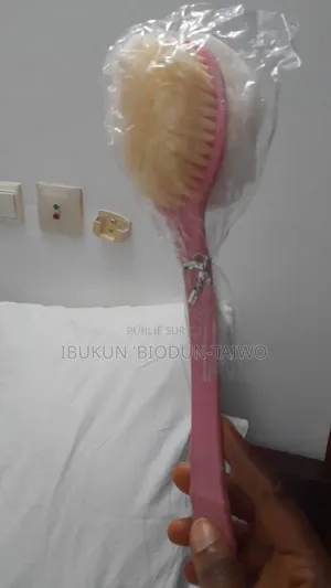 Éponge De Nettoyage Double Face Pour Le Corps Et Le Dos