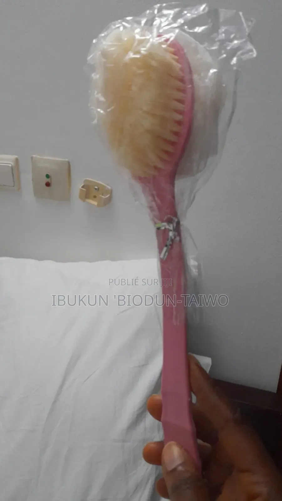 Éponge De Nettoyage Double Face Pour Le Corps Et Le Dos