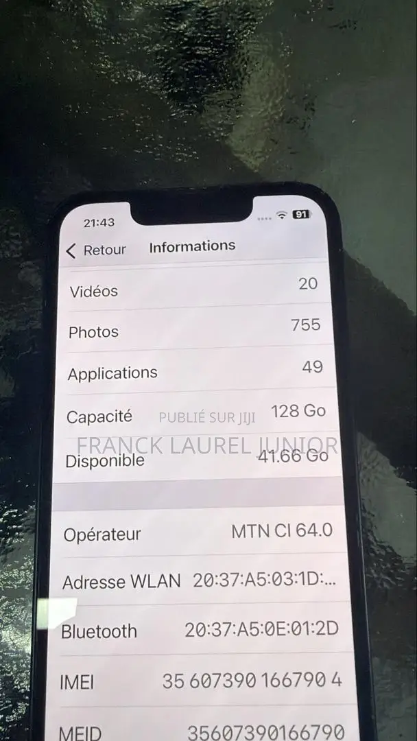 Apple iPhone 13 Mini 128 GB Blue