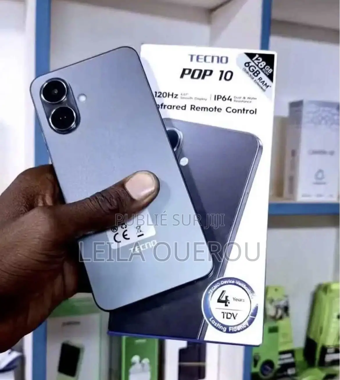 New Tecno Pop 10 128 GB Gris