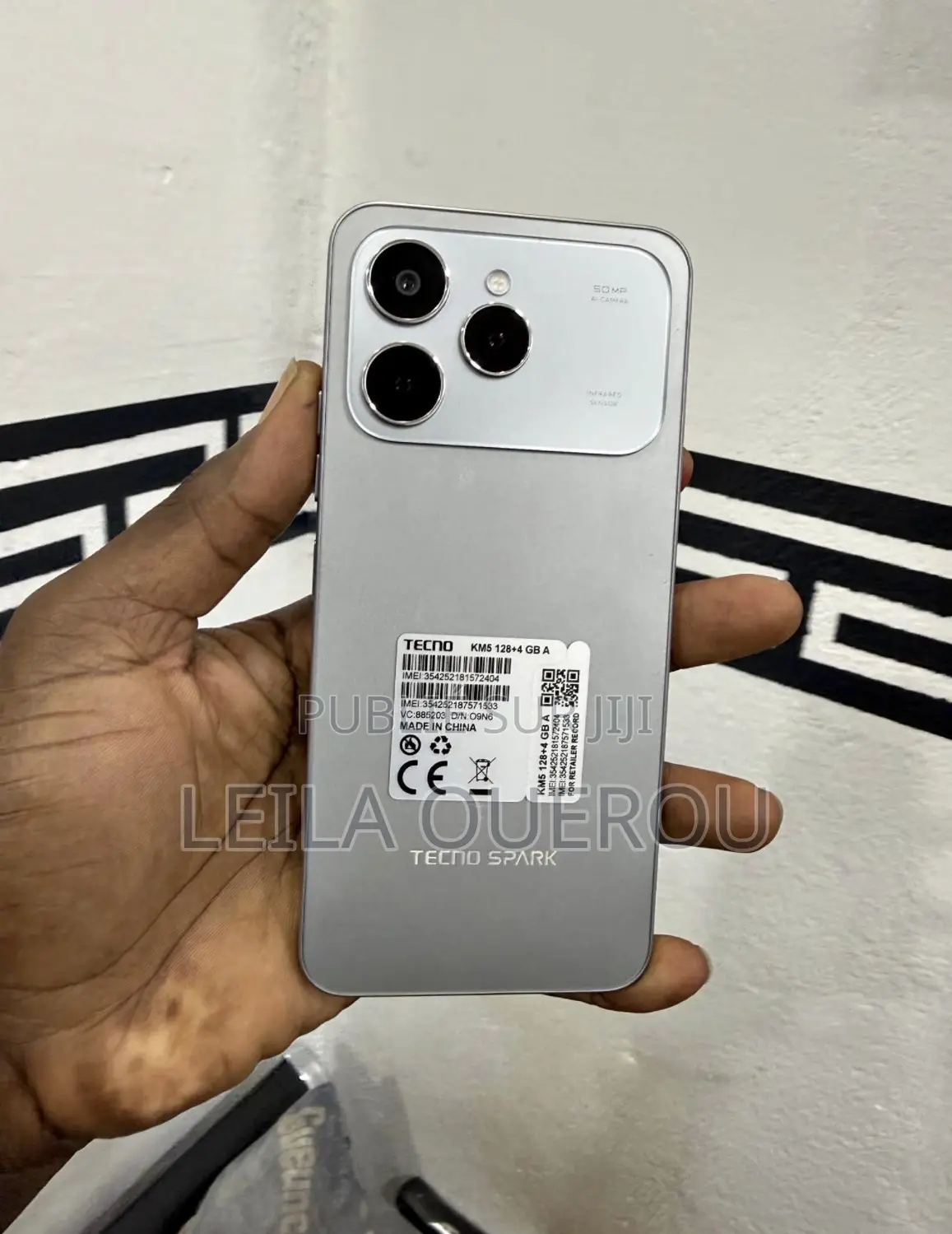 New Tecno Spark 40 256 GB Blanc