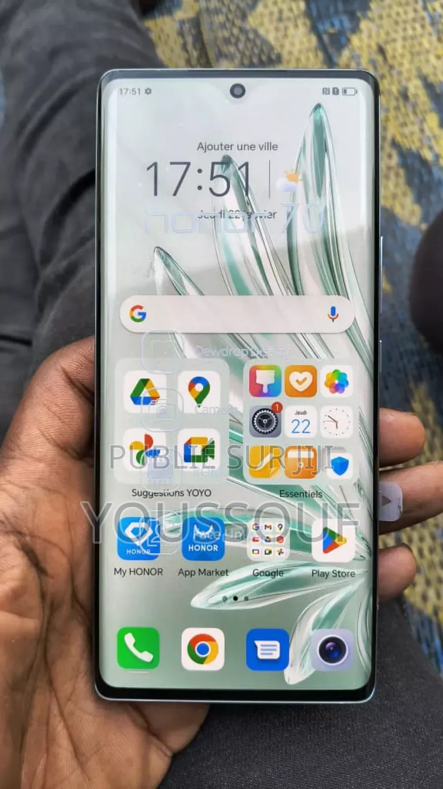 New Honor 70 256 GB Blue