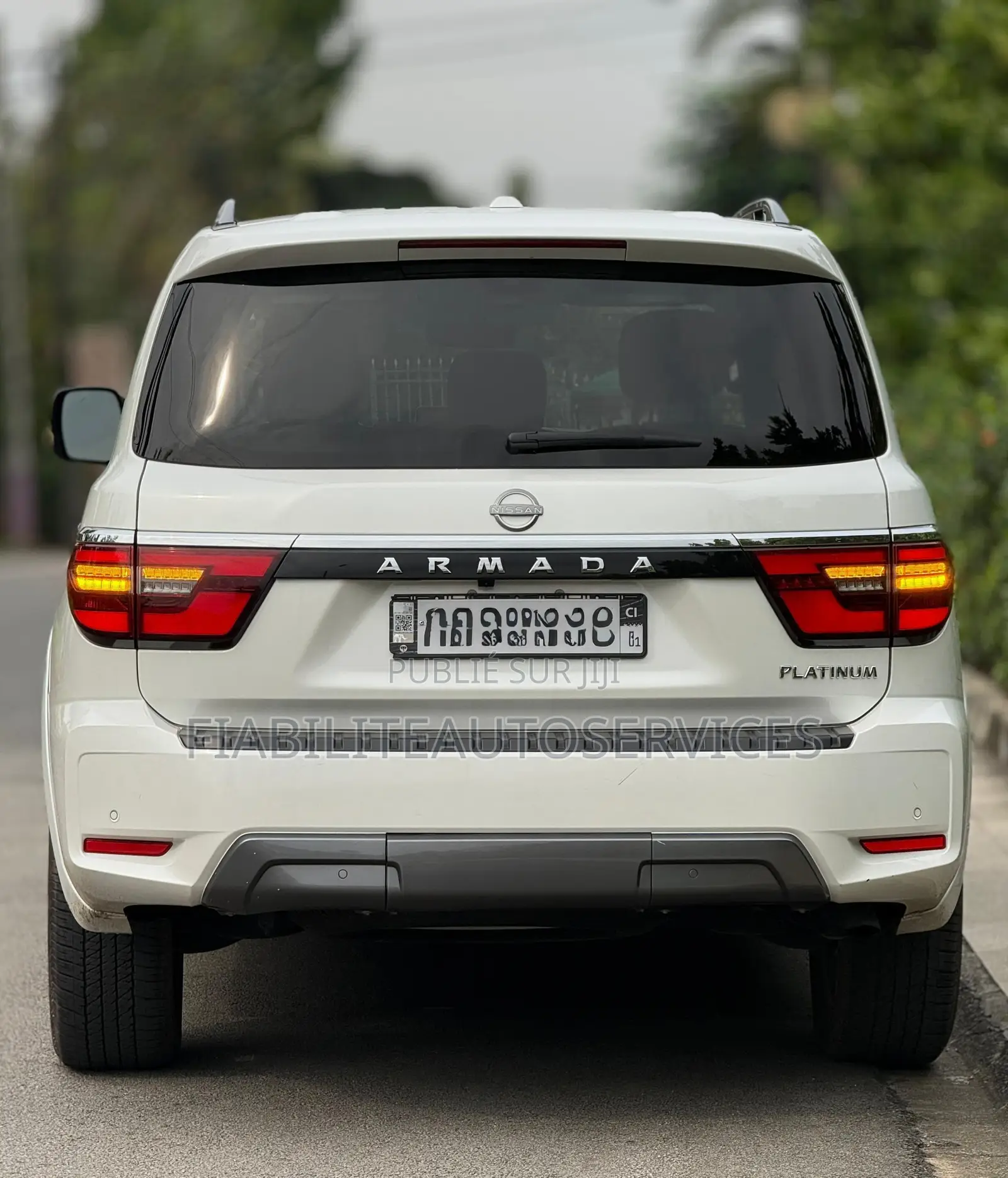 Nissan Armada Platinum 2024 Blanc