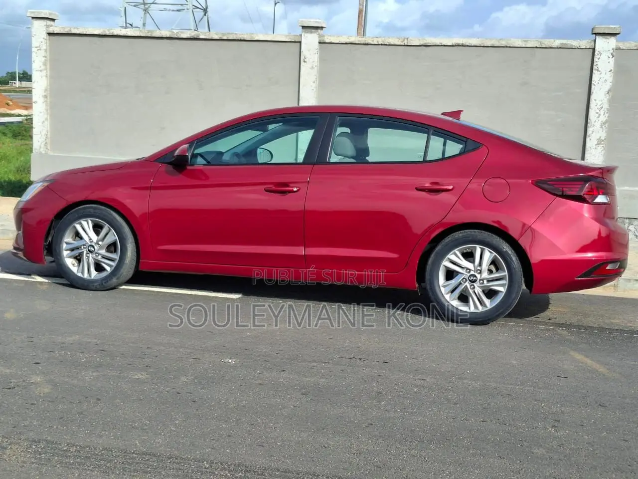 Hyundai Elantra 2020 Rouge