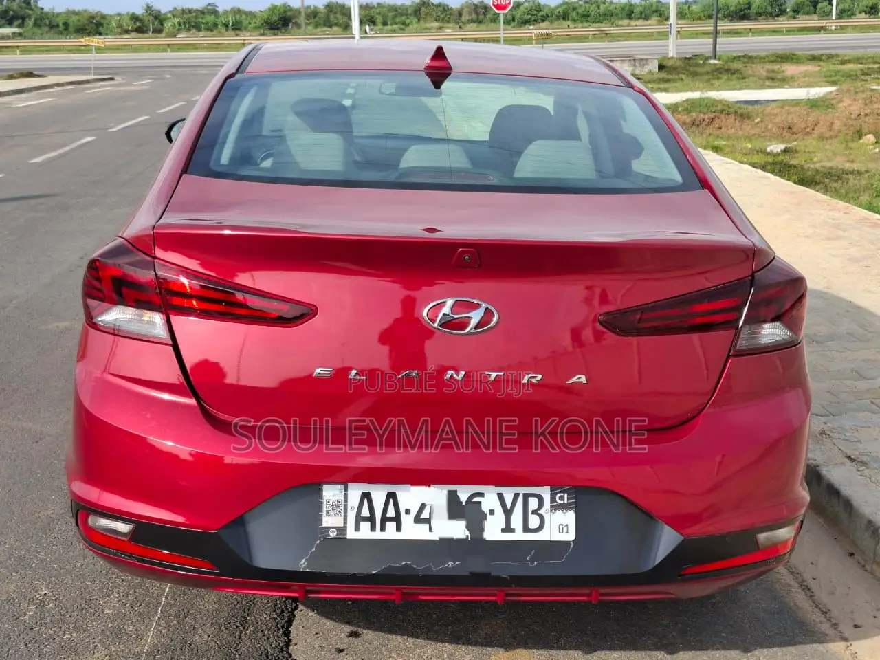 Hyundai Elantra 2020 Rouge