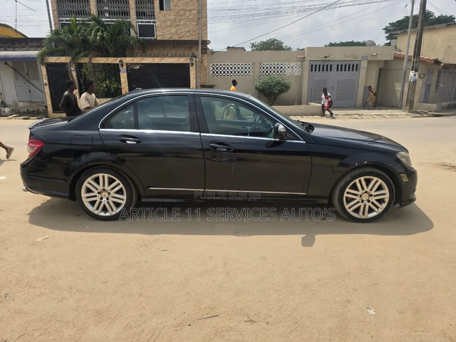 Mercedes-Benz C300 Sport Sedan AWD (3.0L 6cyl 7A) 2008 Black
