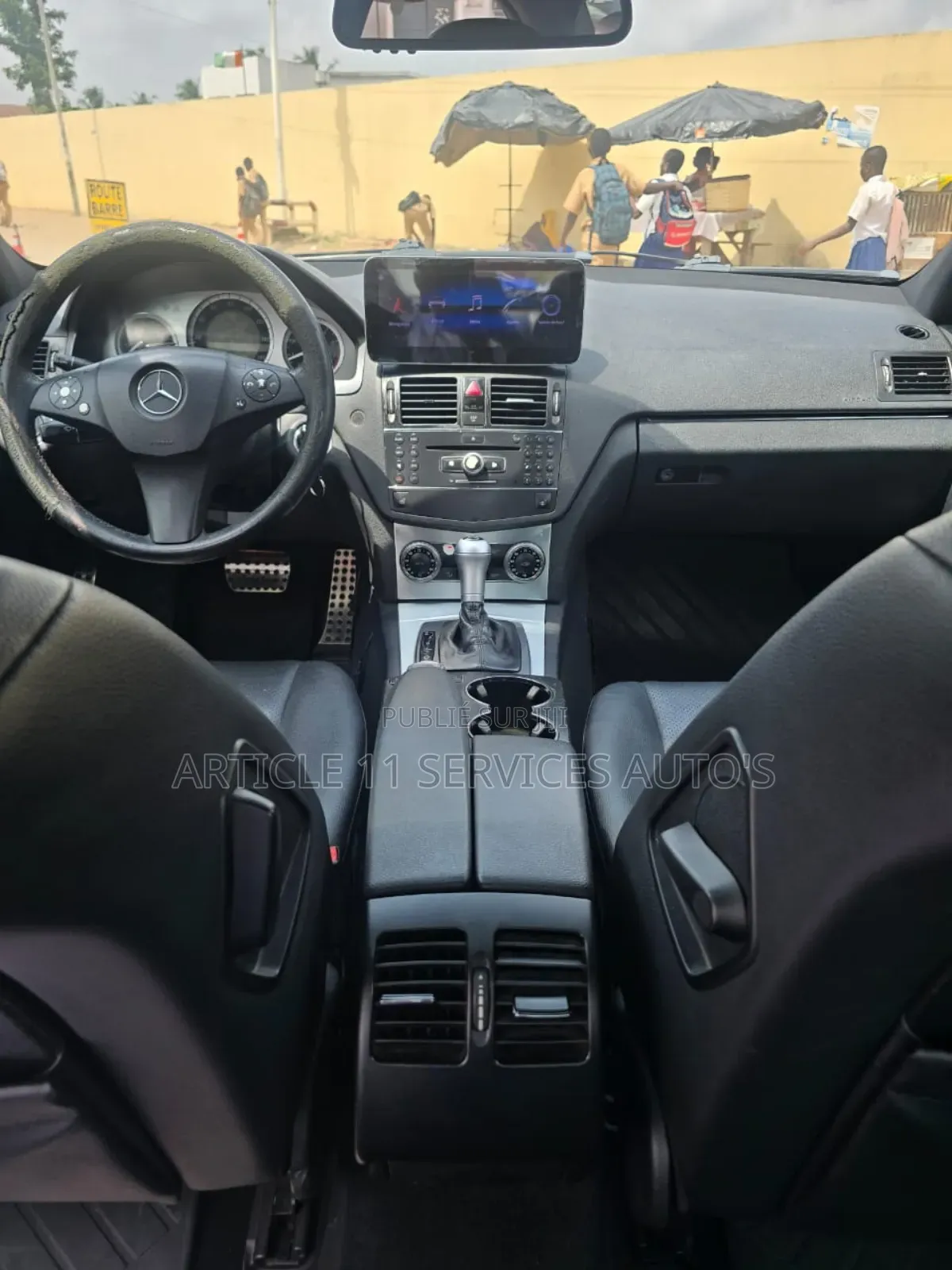 Mercedes-Benz C300 Sport Sedan AWD (3.0L 6cyl 7A) 2008 Black