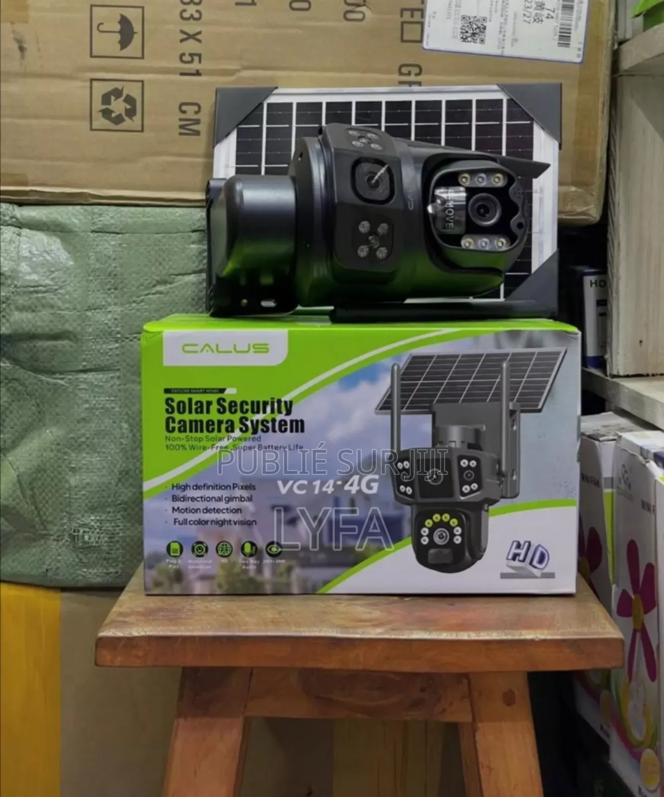 Caméra Solaire 4g Calus Vc14-4g :