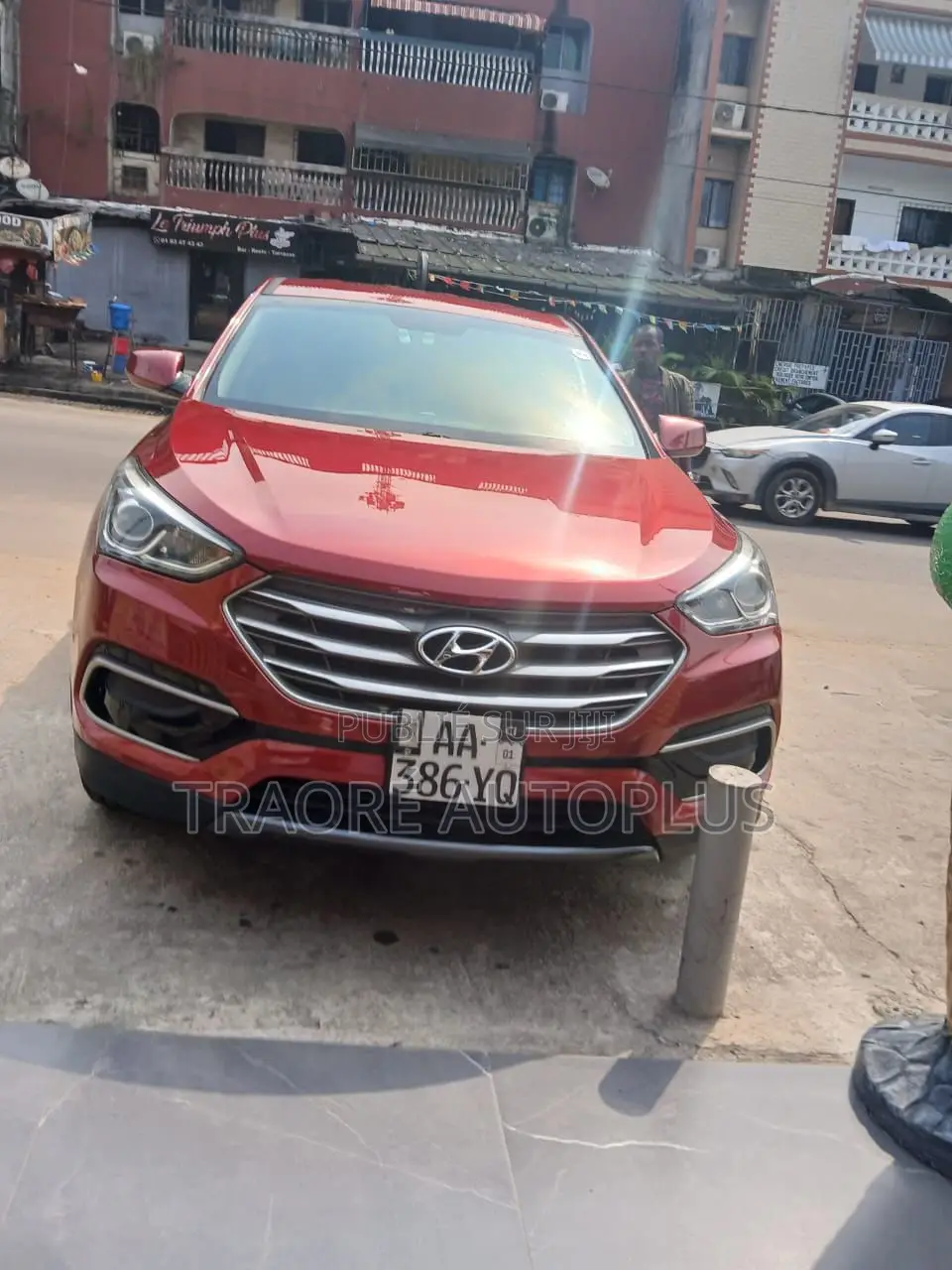 Hyundai Santa Fe Limited AWD 2017 Bordeaux