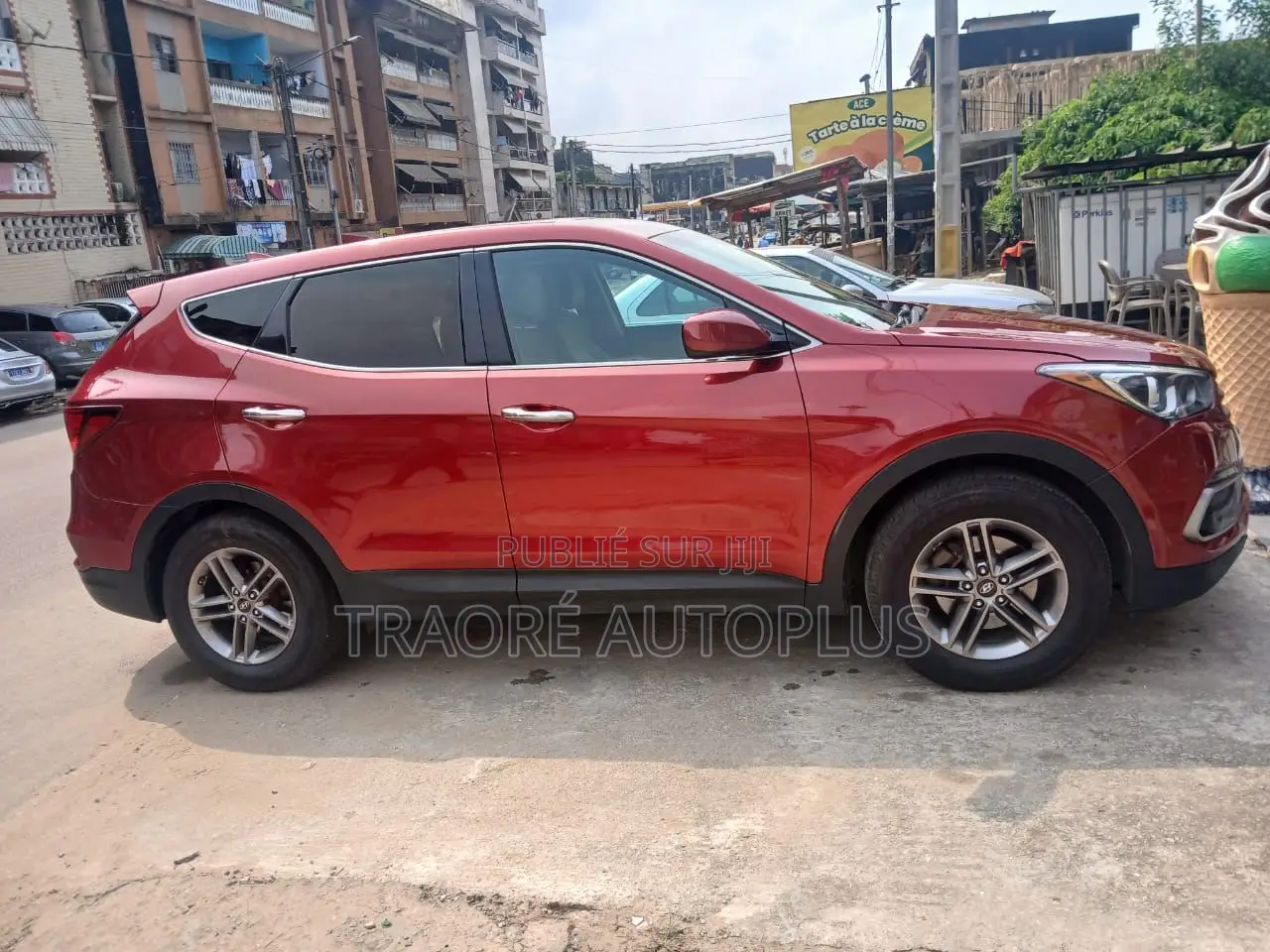 Hyundai Santa Fe Limited AWD 2017 Bordeaux