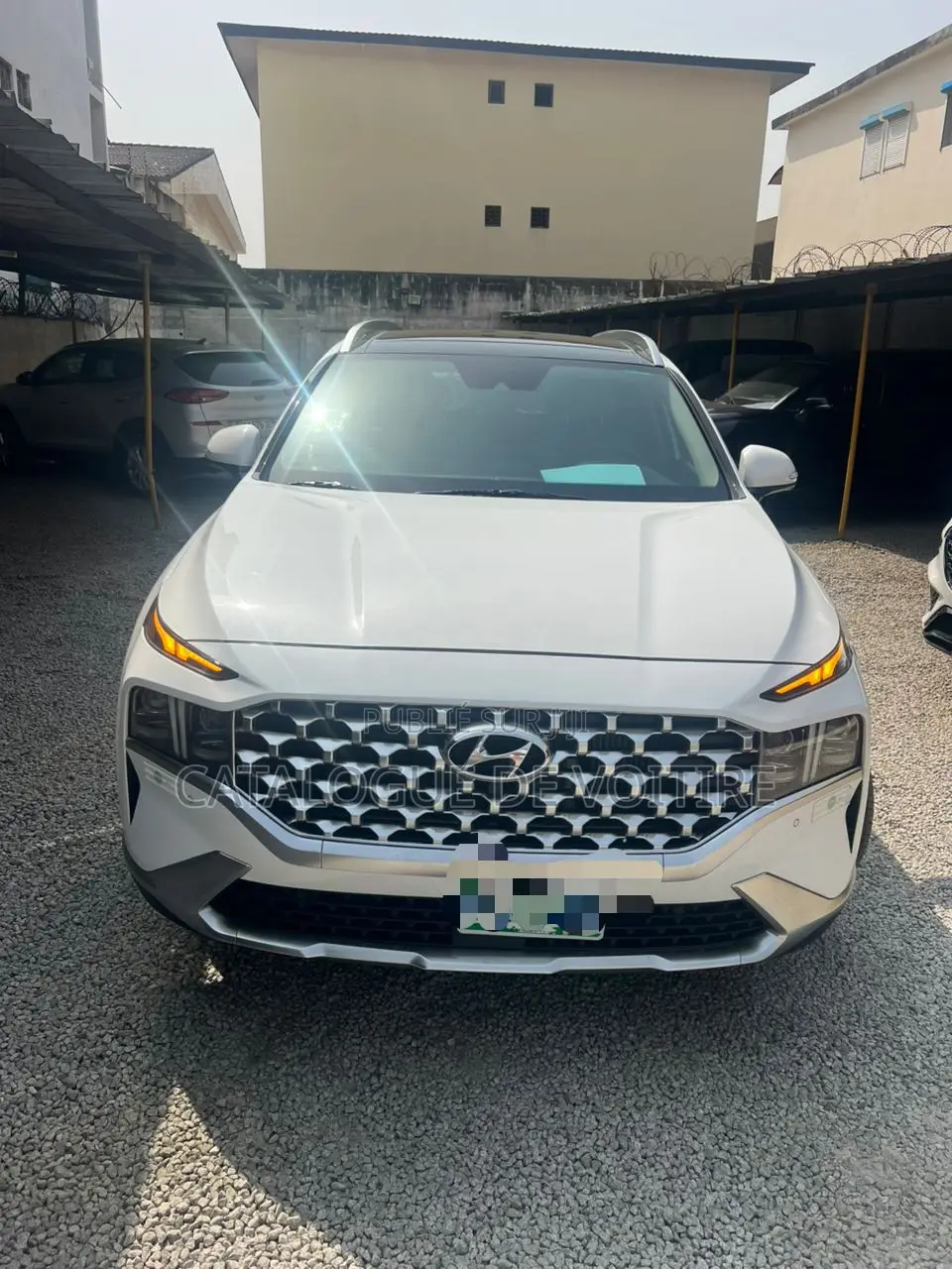 Hyundai Santa Fe 2021 Blanc