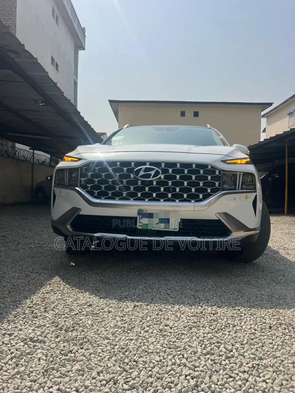 Hyundai Santa Fe 2021 Blanc