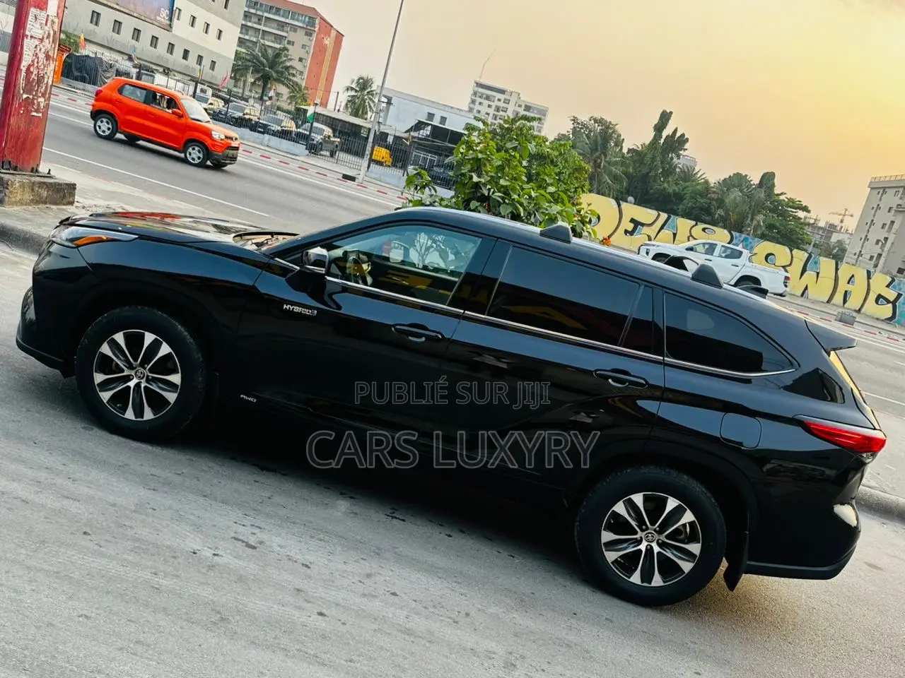 Toyota Highlander XLE 2022 Noir