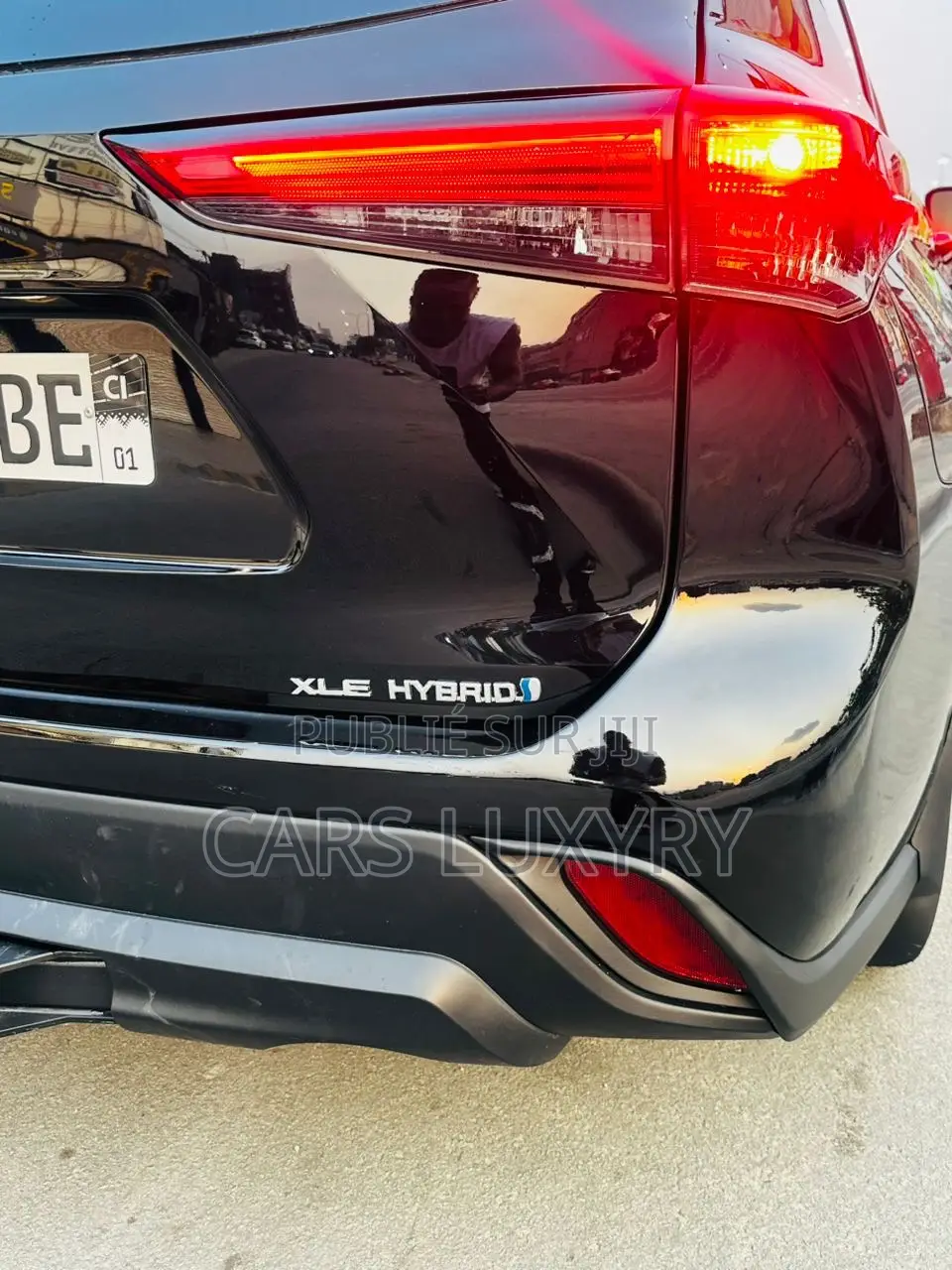 Toyota Highlander XLE 2022 Noir