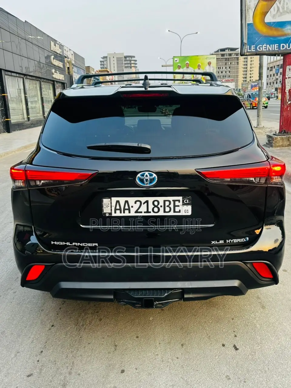Toyota Highlander XLE 2022 Noir