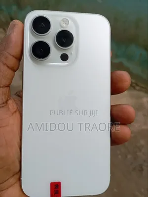 New Apple iPhone 15 Pro 256 GB Blanc