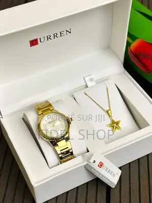 Montre Féminine Élégante + Chaîne