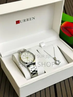 Montre Féminine Élégante + Chaîne