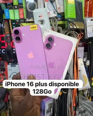 New Apple iPhone 16 Plus 128 GB Rose