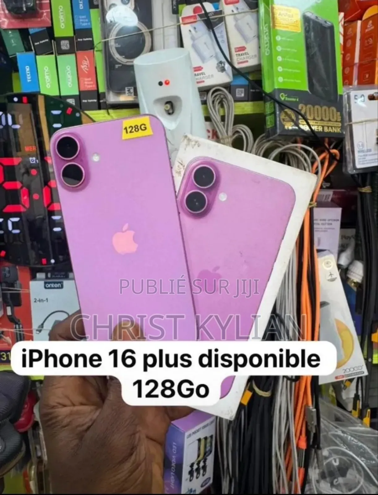 New Apple iPhone 16 Plus 128 GB Rose