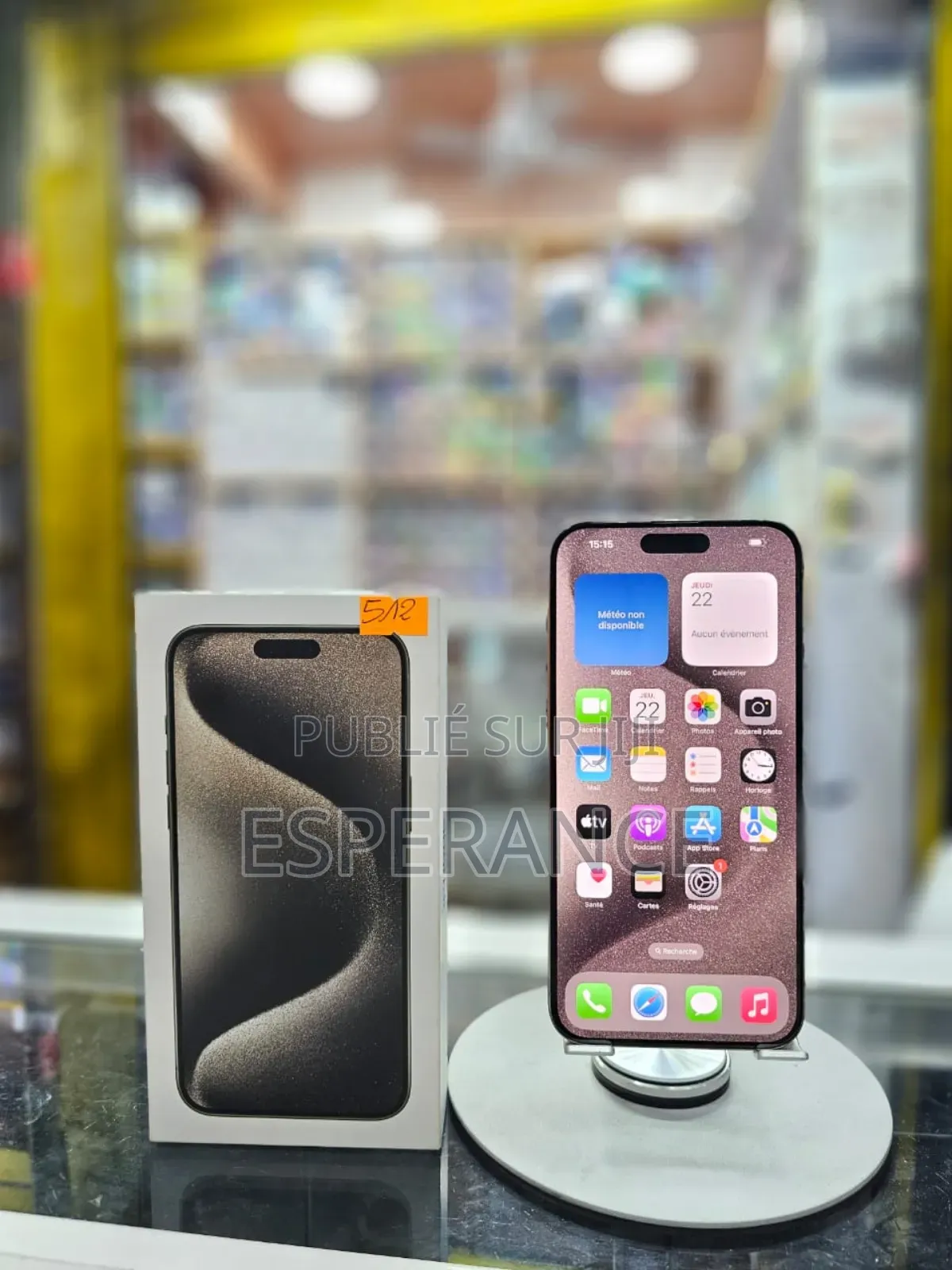 Apple iPhone 15 Pro Max 512 GB Doré