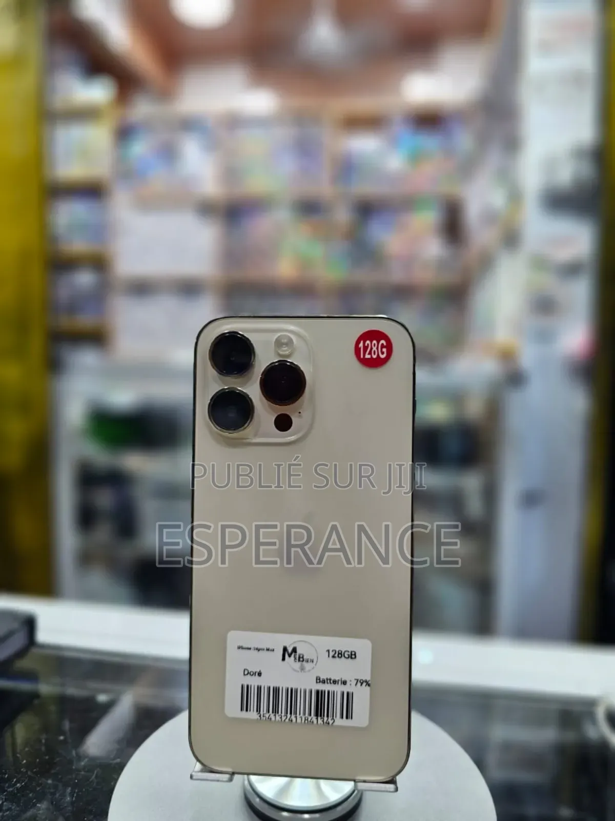 Apple iPhone 14 128 GB Doré